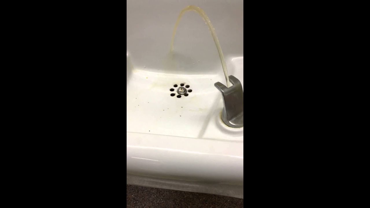 Nasty school water fountain YouTube
