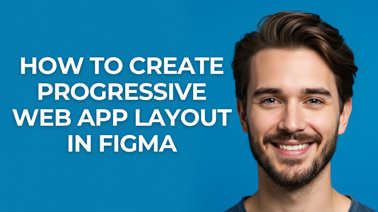How to Create Progressive Web App Layout In Figma - GUIDE! - YouTube