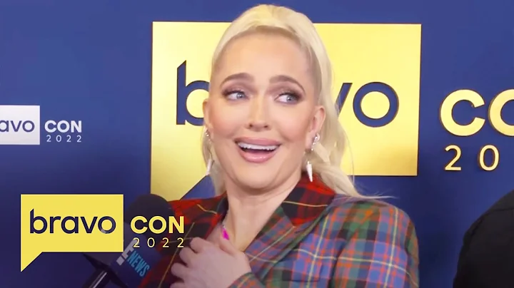 Erika Jayne REACTS to "Great" Question at BravoCon...