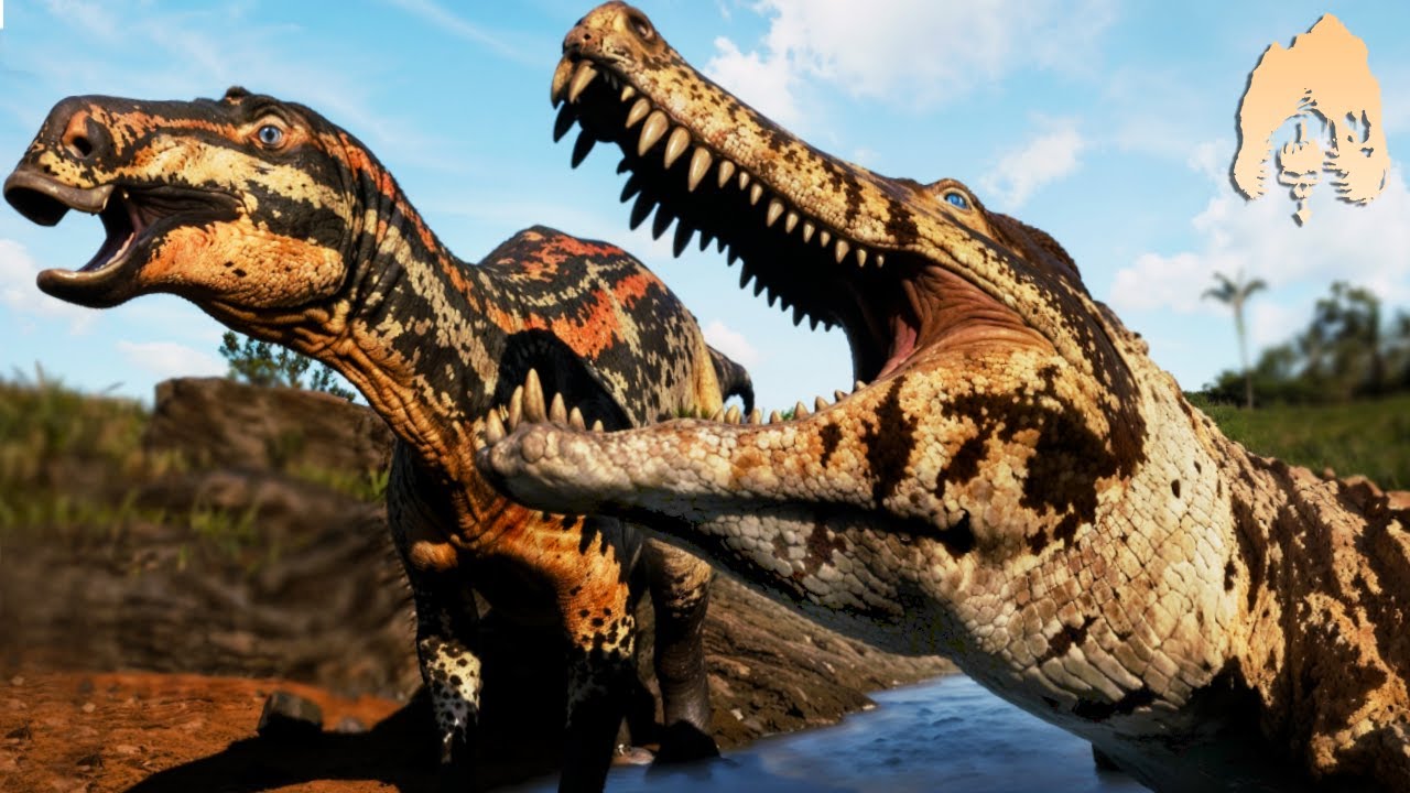 A vida de um DEINOSUCHUS no RIO DELTA! - The Isle Evrima