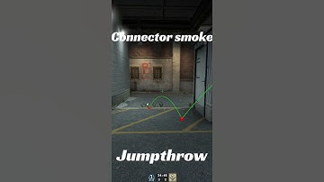 CSGO TRAIN QUICK CONNECTOR SMOKE FROM T SPAWN [128TICK] #Shorts