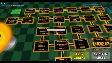 I COMPLETED THE LIME UPGRADE TREE!!!!