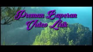 Preman Baperan video lirik