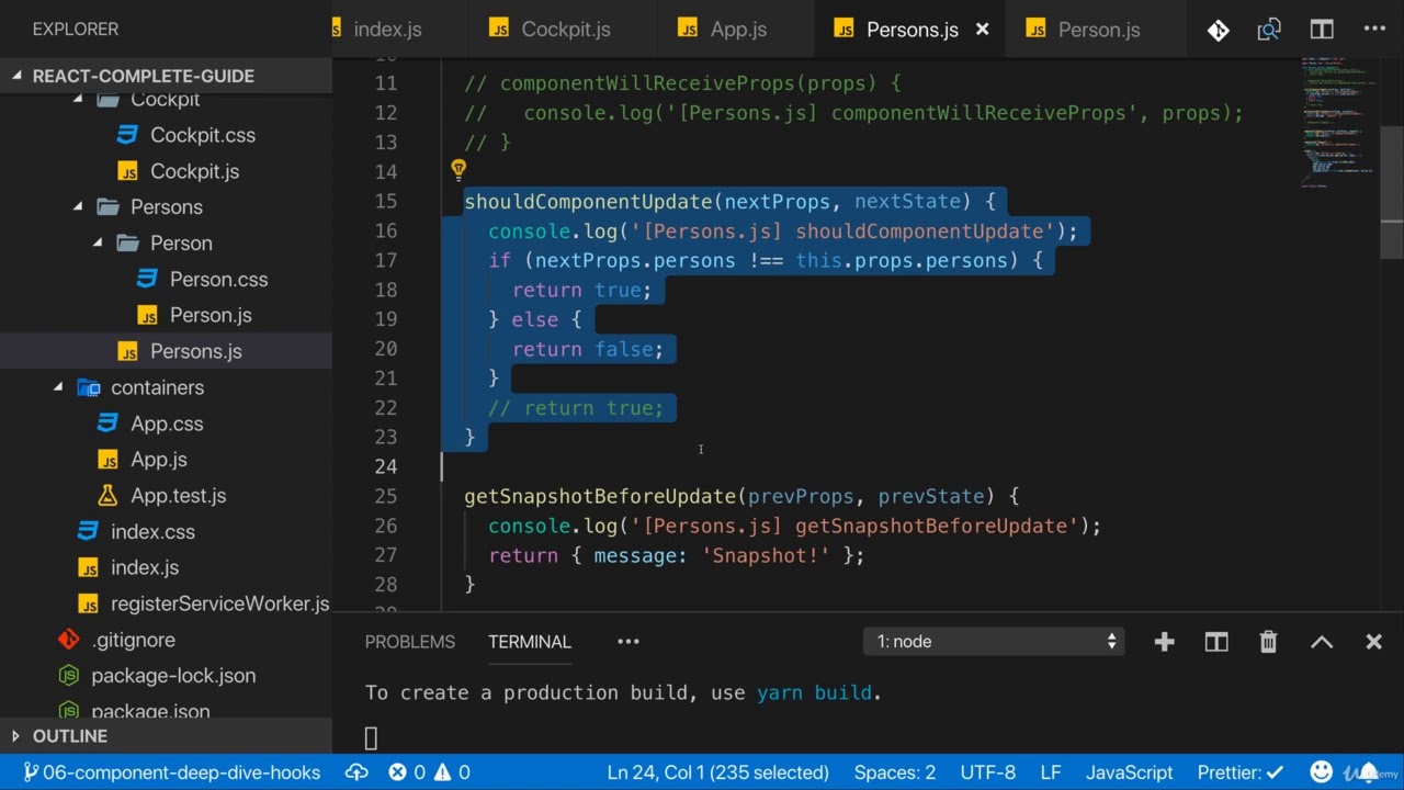 When should you optimize