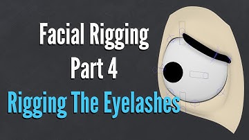 Mansur-Rig - Facial Rigging- Part 4- Rigging The Eyelashes