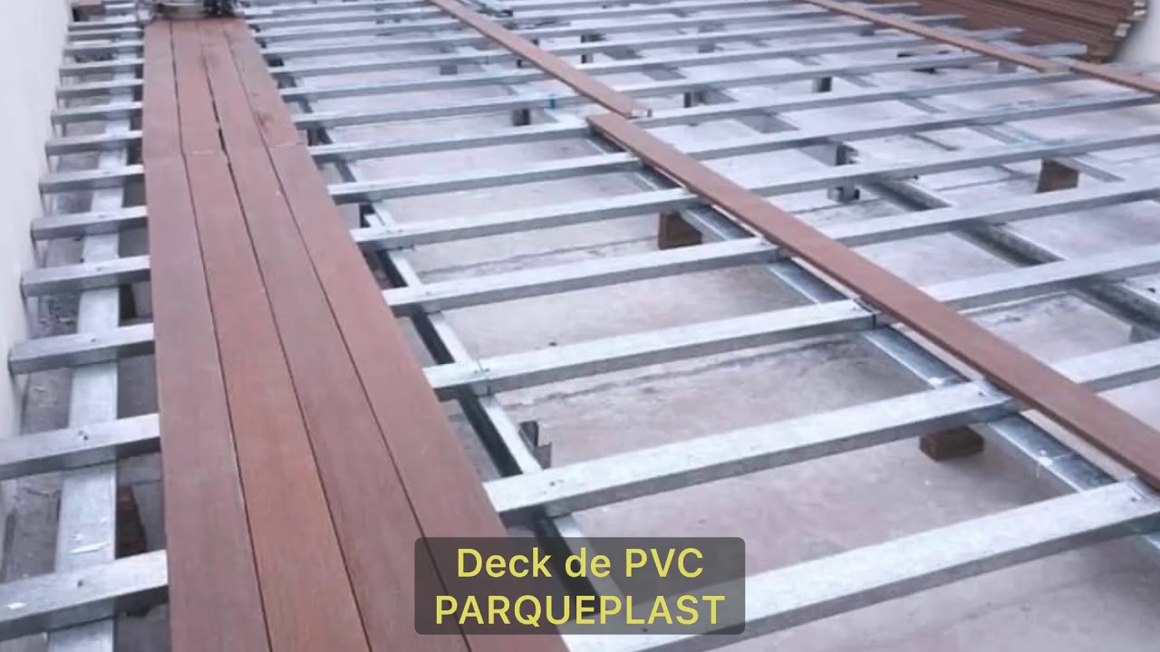 PARQUEPLAST Deck de PVC - YouTube