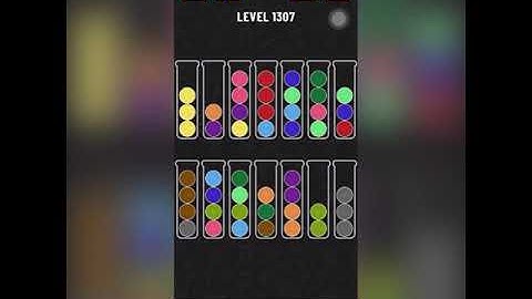 Ball Sort Puzzle - Level 1307