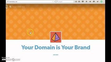 How to use a custom domain name with a tumblr blog.