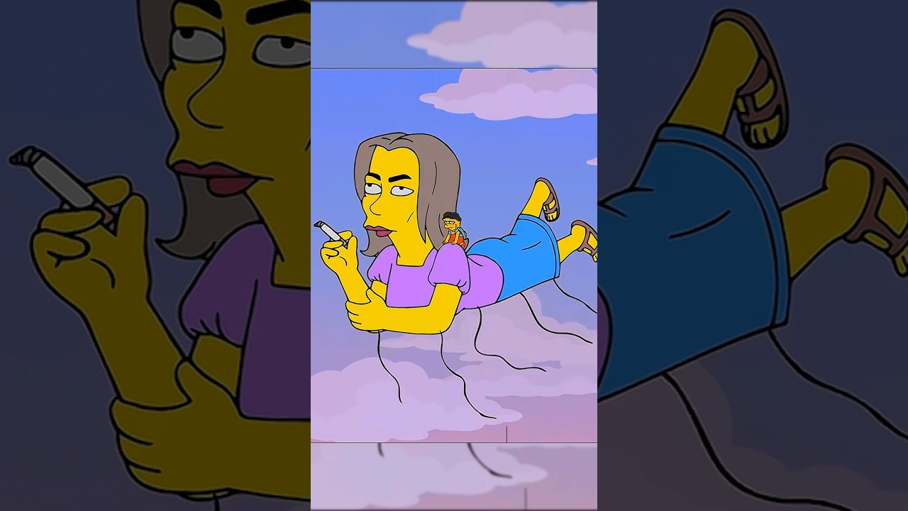 big lady balloon statue helps Lisa || The Simpsons || #thesimpsons #simpsons #shorts