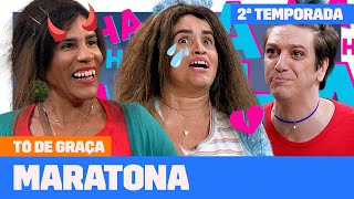MARATONE a SEGUNDA TEMPORADA de TÔ DE GRAÇA! | Tô De Graça | Humor Multishow