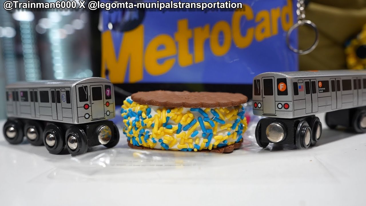 Прощальное путешествие с проездным Metrocard от MTA: пицца, чай и мороженое вместе с @Trainman6000