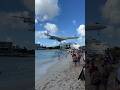 Incredible Close-Up of Bombardier Maho Beach Landing ✈️ | Plane Spotting at St. Maarten SXM