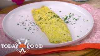 Ina Garten shares secret to her perfect Gruyère and herb omelet