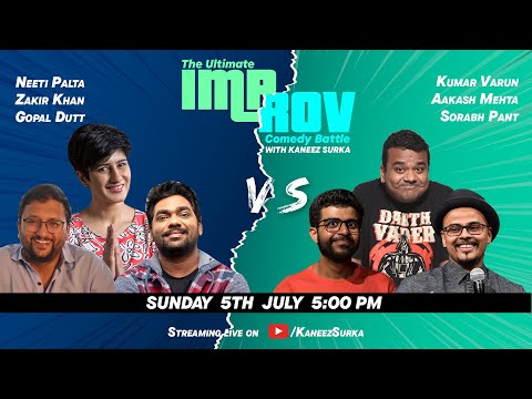Improv Battle Match 6 Feat.  @ZakirKhan     @pantonfire     @neetipalta9490   and more.