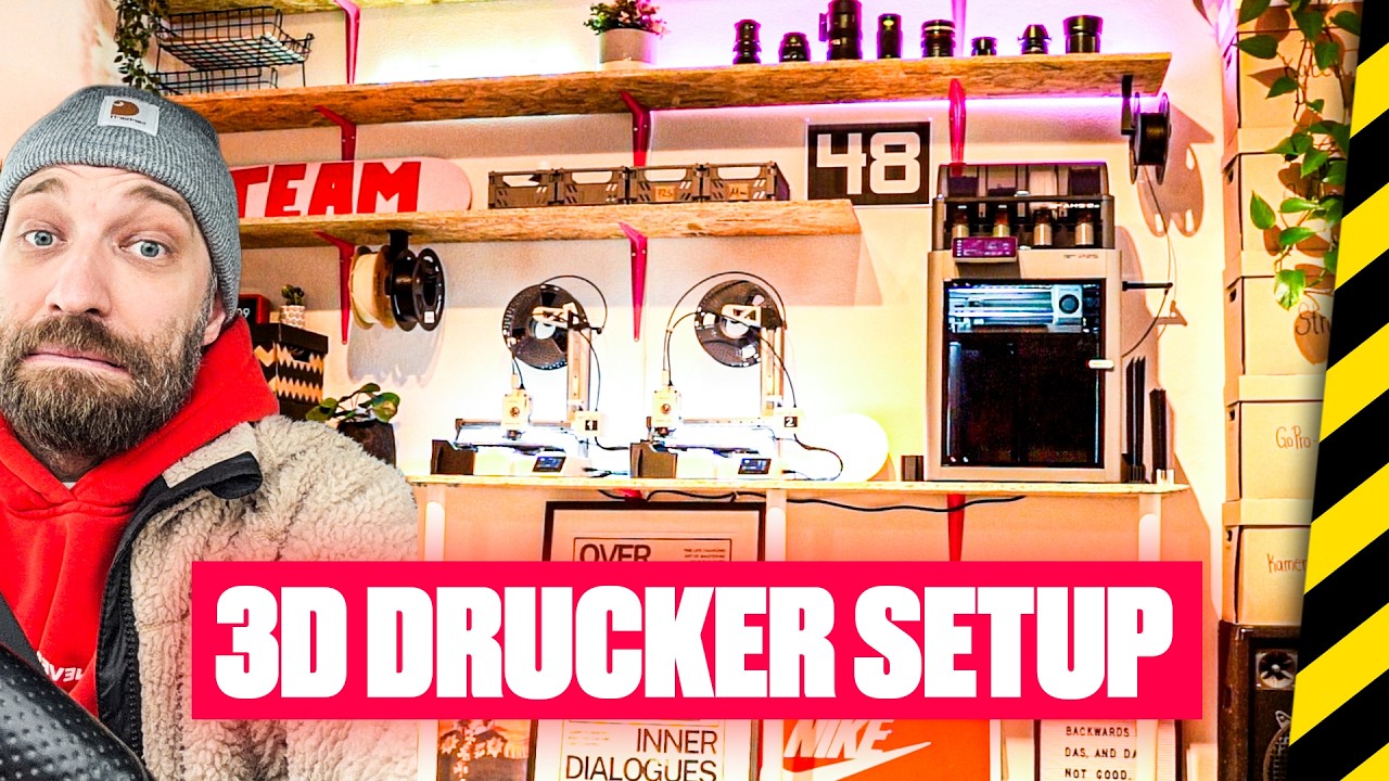 Mein NEUES 3D Drucker Setup // Bambu Lab P2S & A1 Mini