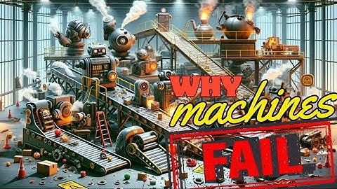 Why do machines fail? 4 ways to stop it!
