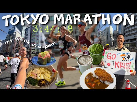Thumbnail for I RAN THE TOKYO MARATHON!!! week in Japan + full race experience 🇯🇵✨