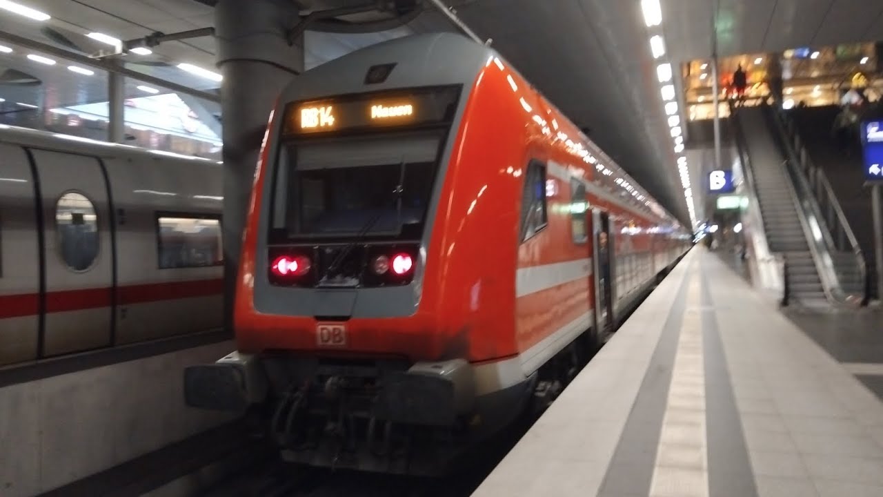 Mitfahrt im Dosto von Berlin Potsdamer Platz bis Berlin Hauptbahnhof (tief) auf der RB14