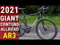 Aluminum All Road Contender | 2021 Giant Contend AR 3 Review & Weight