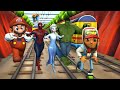 Subway surfers best compilation hulk spiderman frozen super mario pacman