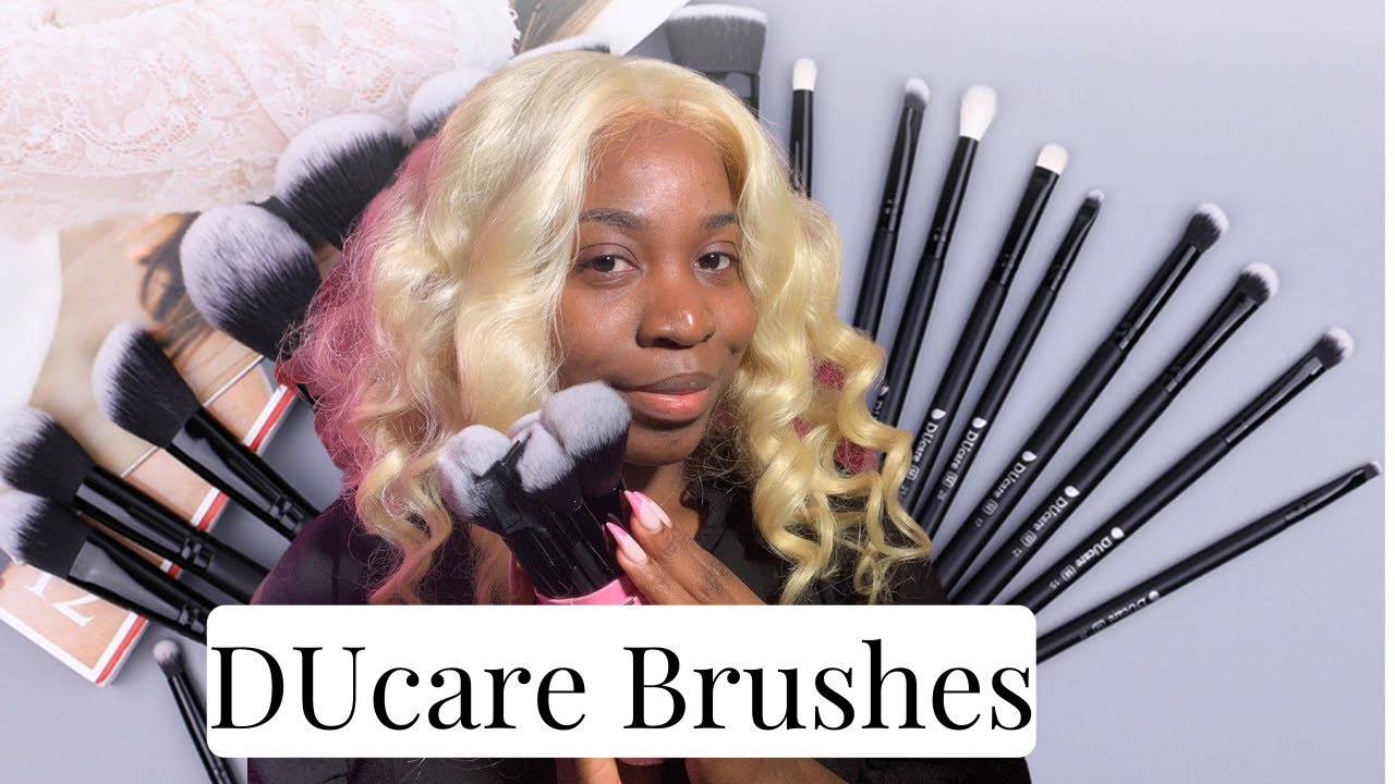 The BEST & AFFORDABLE Amazon Makeup Brushes DUcare Dark Angel Makeup