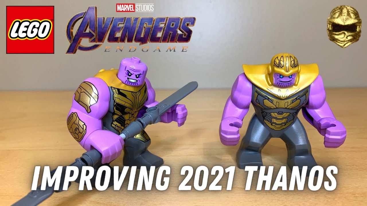 Minifig Mods: Improving the 2021 LEGO Thanos Bigfig! 76192