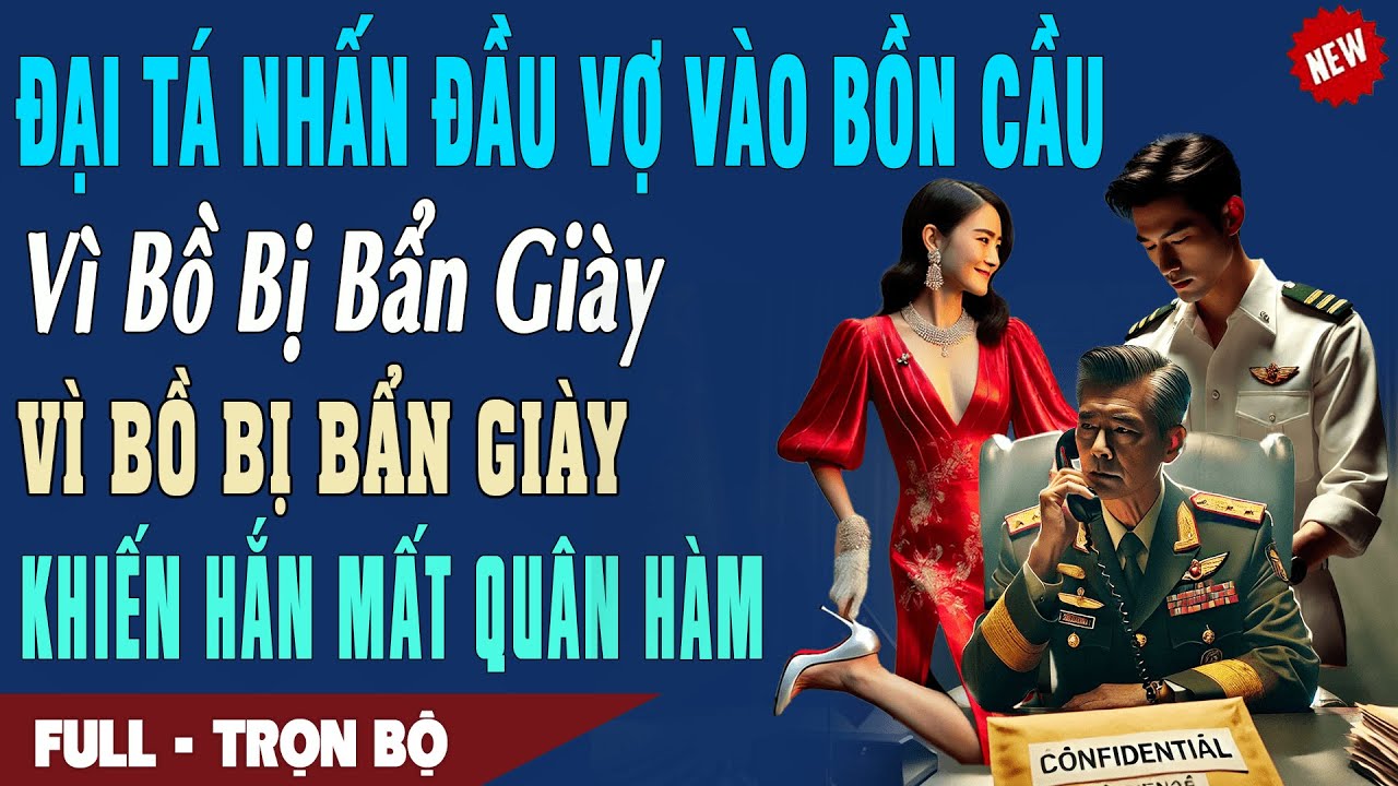 ❤️ Truyện Ngôn Tình ĐẠI TÁ NHẤN ĐẦU VỢ VÀO BỒN CẦU VÌ BẨN GIÀY Sáng Ra Chủ Tịch Đến Hắn Mất Quân Hàm