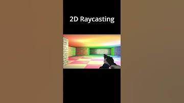 Old school raycasting engine.