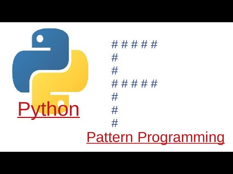 Printing F Hash '#' shape in Python - Pattern of Python Programming