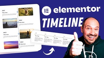 Elementor Timeline Tutorial 2025 – Vertical & Horizontal Design – Free Layouts Included 🔥 No Plugin