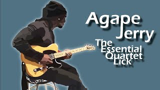 essential quartet lick from agape jerry