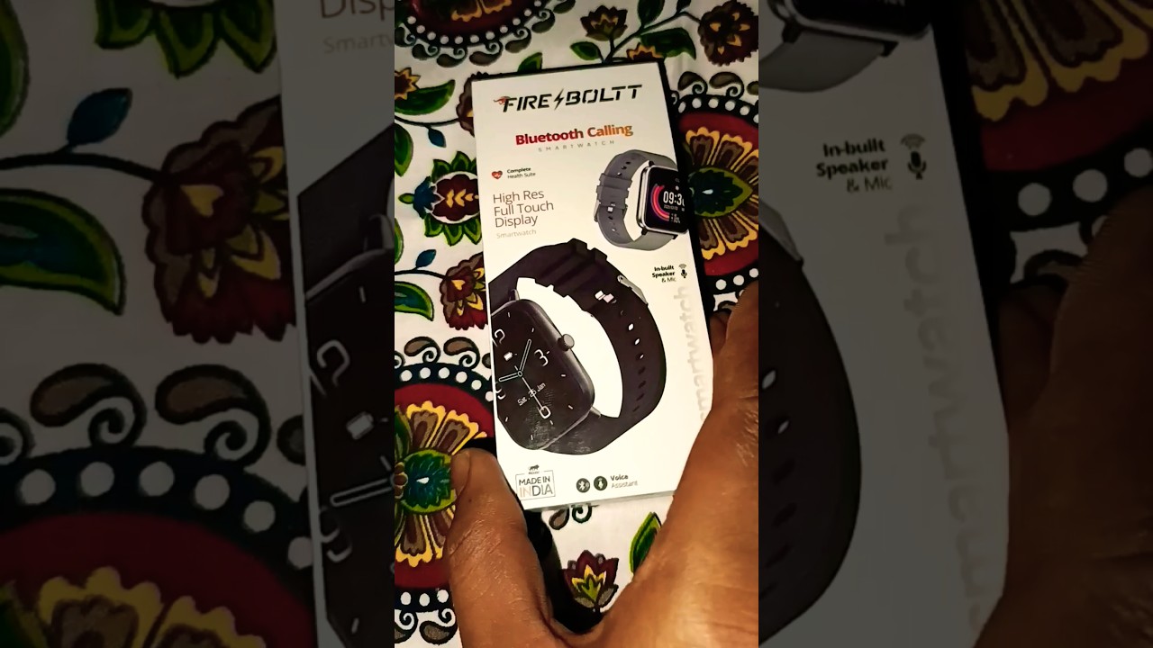 Fire-Boltt Hunter 51.1mm (2.01) HD Display Buetooth Calling 