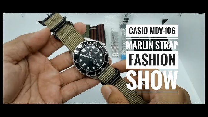 Casio Duro straps change