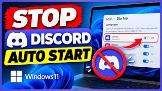 How to Stop Discord from Starting Automatically in Windows 11 ( 2026 )