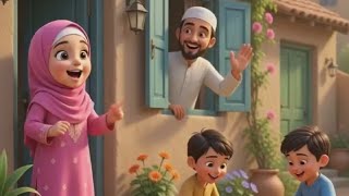 He Saved a Thirsty Bird! 🐦❤️ | Islamic Kids Story #Shorts #kidsstory #islamickidsstory #muslimkids 