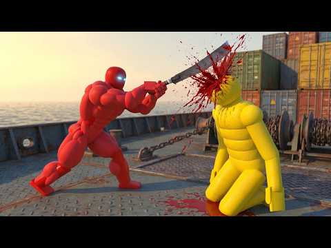 NPC Battle Royale Gets WILD with Physics | Overgrowth Compilation Episode 3