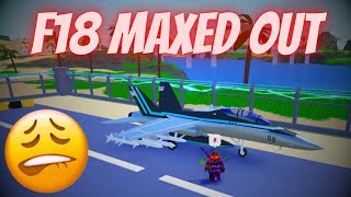 MAXED OUT F18 FIGHTER JET IN MILITARY TYCOON (FACE CAM)
