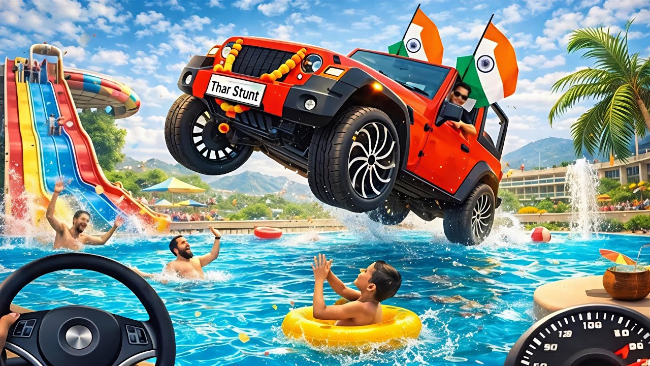 Modified Mahindra Thar Games:Indian Thar (Gadi Wala Games) Car Game Android Game