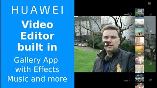 Edit videos with Huawei Gallery screenshot 2