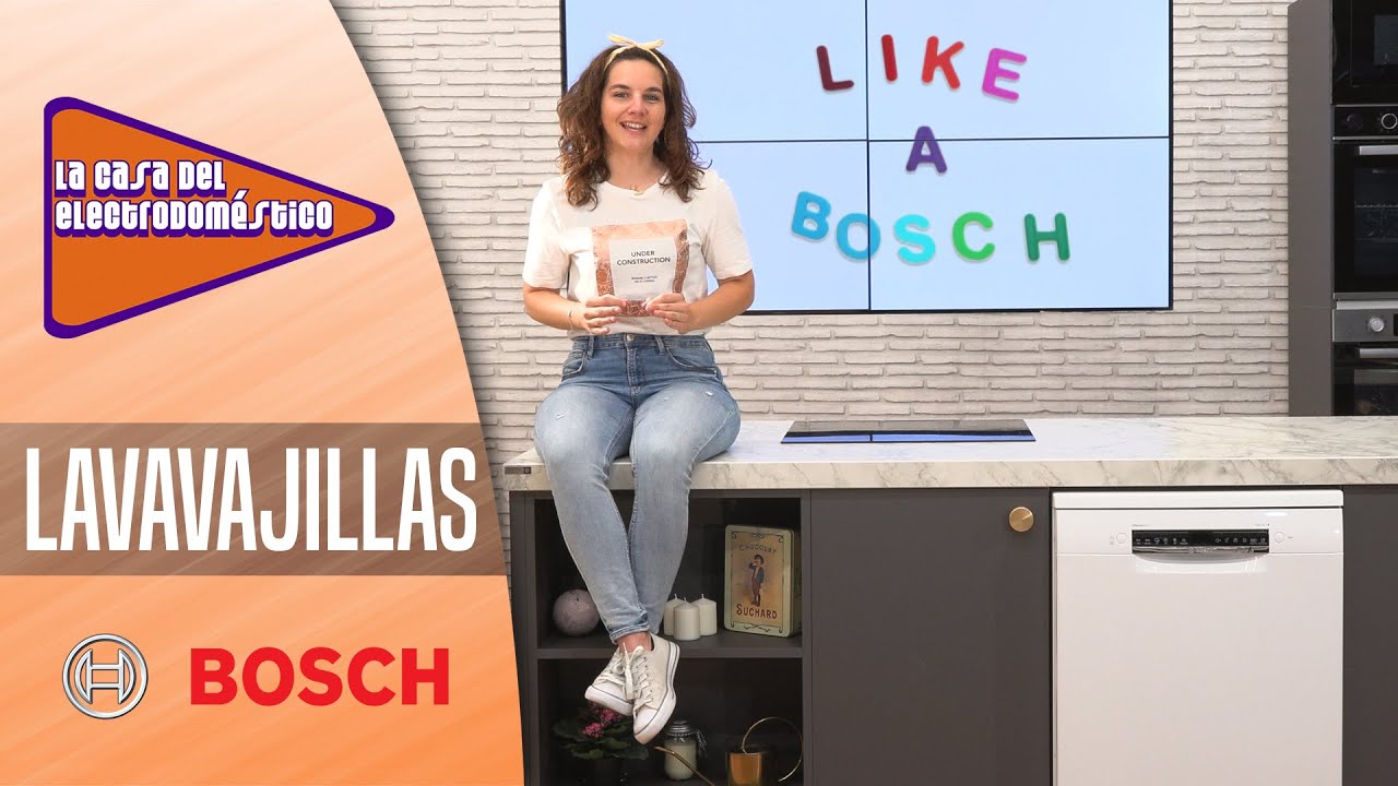 Bosch SMS4EMW00E - Lavavajillas blanco o inox, 13 servicios y Clase C.