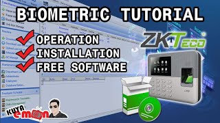 Biometric Zkteco with Software Tutorial (Tagalog) screenshot 4