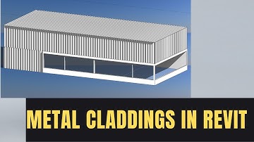 Metal cladding in revit | Parametric Mullions