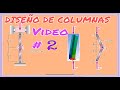 COLUMNAS - Diseño de columnas - carga Critica en una columna - (video  #2)