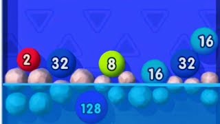FAILED Hard Level 134 - Bubble Buster 2048 Gameplay screenshot 3