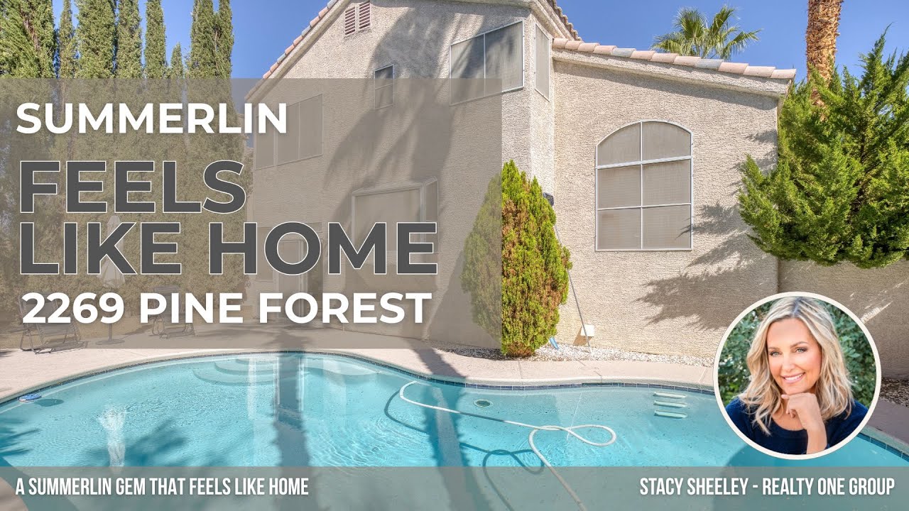 Updated Summerlin Home with Pool on a Quiet Cul-de-Sac | 2287 Pine Forest