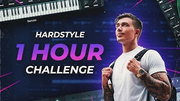 1 HOUR TRACK CHALLENGE! - Hardstyle From Scratch | FREE FLP | OPS Challenges