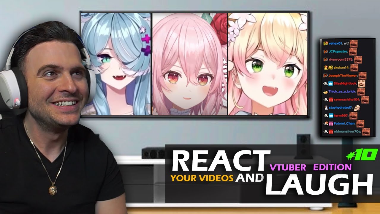 Реакция и смех над клипами VTUBER, которые ВЫ отправили #10