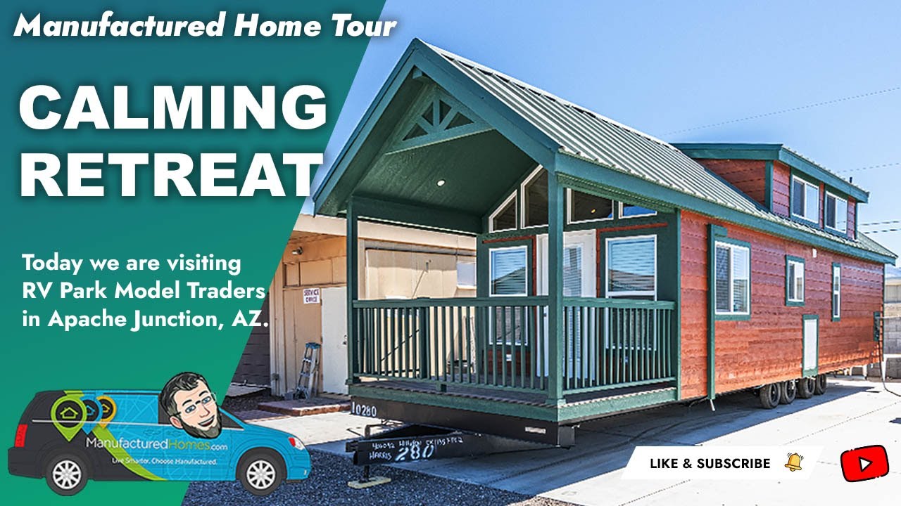 Tiny Home Dreams: The Hillview RV Park Model | Home Tour - YouTube
