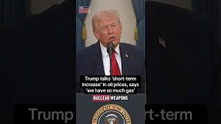 Trump talks increase in gas prices