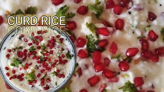 Curd rice || दही चावल तड़के वाली || South Indian curd rice || दही भात